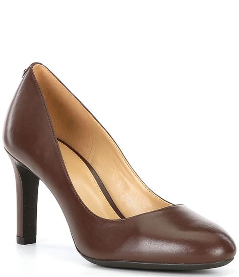 michael kors sheila leather pumps|michael kors pumps.